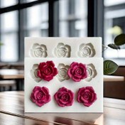 Resim 1 adet 3D Gül Erik Silikon Kalıp Çikolatalar, Şekerlemeler & Fondan için - BPA içermeyen, yapışmaz DIY pasta süsleme aracı, gıda sınıfı silikon, kolay çıkarma tasarımı, başlangıç ve profesyoneller için mükemmel, mutfak pişirme aksesuarı | Yaratıcı Tatlılar | Esnek Silikon Kalıp 