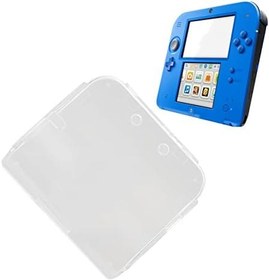 Resim 2DS Gamepad Kristal Kılıf Şeffaf Koruyucu Kapak 2DS Konsol Kılıfı Kabuk Cilt Oyun Aksesuarları 