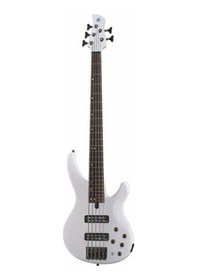 Resim Yamaha Trbx505 Twh 5 Telli Bas Gitar Translucent White 