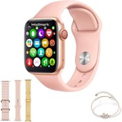 Resim Genel Markalar Haino Teko G9 Mini Rose Gold Bileklik Hediyeli Amoled Ekran 41MM Kadın Akıllı saat 