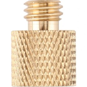 Resim Tripod Vida Adaptörü, 1/4 İnçtripod Vidasını 3/8 İnçe Dönüştürücü Vida Adaptörü Gold 