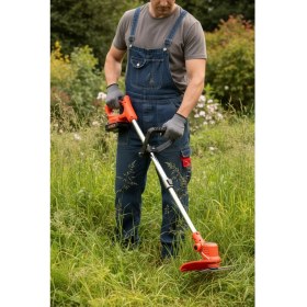 Resim Rodex 20V 4.0AH Çift Akülü Profesyonel Çim Biçme Makinesi 8400 Rpm RDX9023 