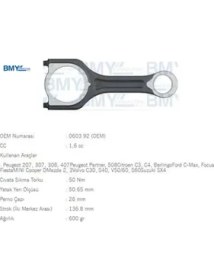Resim Bmy Piston Kolu 207-307-308-407-C-MAX-FIESTA 1.6hdi 0603.92/ 7M5Q 6200 Ad/ 0603.C0 