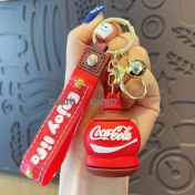 Resim Silver1 Zarif Anti-Kayıp Araba Anahtarlık Okul Çantası Çekicilik Bebek Yaratıcı Erkek ve Kadın Çift Yıldız Ayı Anahtarlık (Yurt Dışından) 