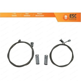 Resim Kia Ceed MK2 JD 2012-2018 5-Kapı İçin Arka Sağ Cam Kriko Seti 