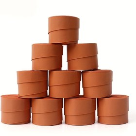 Resim Tenverve 9'lu Tenis & Pickleball Grip Seti - Kaymaz, Nefes Alabilir, Dayanıklı PU Overgrip Tenis Raketleri, Squash ve Pickleball için - Kırmızı Kil Saha Tasarımı - Tenis, Pickleball ve Squash için İdeal - Konforlu, Güvenli Kavrama, Squash Ekipmanı, tenis malzemeleri, grip tenis raketi 