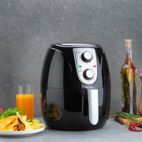 Resim Schafer Thermochef Smart Airfryer/Sıcak Hava Fritözü-Siyah 