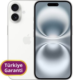 Resim Apple iPhone 16 Plus TR Garanti | 128 GB Beyaz 