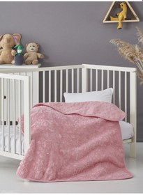 Resim Komfort Home Emboss Bebek Battaniyesi 90 X 110 Cm - Pembe 