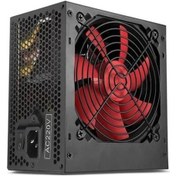 Resim Everest Eps-500a Real 500w 4 Sata 12cm Fanlı Oyuncu Pc Destekli Power Supply 