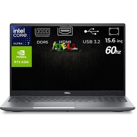 Resim Dell Precision 3591 XCTOP3591EMEA-20 Ultra 7 155H 8 GB 4 TB SSD RTXA500 SSD 15.6" W11P Dizüstü Bilgisayar 