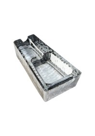 Resim Premiumquality Siyah Şeffaf Kristal Tekli Puro Küllüğü - Tr9753 