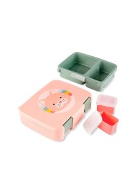 Resim Skip Hop Zoo Bento Beslenme Kutusu Kedi Pembe 