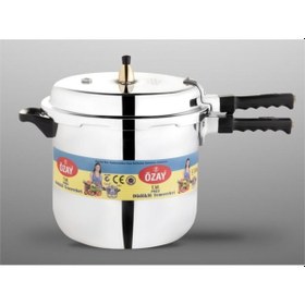 Resim Özay Aliminyum Düdüklü Tencere 12 L Gümüş 