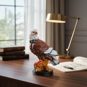 Resim Castro 772 Kartal Figürü 21 cm, Masaüstü Dekoratif Heykel, Ofis Ev İçin Güçlü ve Şık Tasarım Hediye 