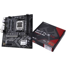 Resim Colorful BATTLE-AX B850M-E WIFI V14 DDR5 7600MHz mATX Gaming (Oyuncu) Anakart 