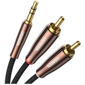 Resim Ugreen 80847 RCA Y Splitter Stereo Ses Kablosu 3.5 MM 2 Metre 