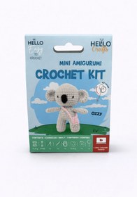 Resim Jack Ferrero Amigurumi Kiti | Sevimli Koala Örgü Seti | Yeni Başlayanlar İçin | Anahtarlık Seçenekli 