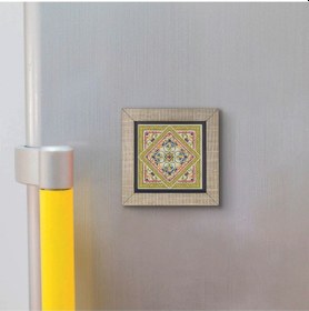 Resim İtalyan Deseni Baskılı Mdf Magnet 7x7 285 