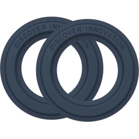 Resim GongtuShop Mavi 2 Adet Tarzı Magsafe Için Manyetik Halka Tutucu iPhone Ro Max Galaxy Note 20 Huaweı Mate 30 Duvara Montaj Mıknatıs Telefon Standı (Yurt Dışından) 