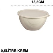 Resim Geseus Moon Star Elegance Kapaklı Hava Ve Koku Sızdırmaz Yemek Saklama Kabı 0,5 Litre-rbk-310 