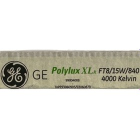 Resim General Electric 15w 840 4000k Günışığı T8 Duylu Floresan Ampul 