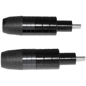 Resim Dashanshop Siyah Çift Evrensel Cnc Motosiklet Düşme Önleyici Çubuk Yol Yarışı Koruma Aksesuarı 