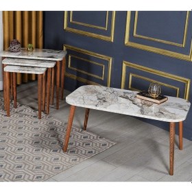 Resim Zigon Sehpa Kr Ve Orta Sehpa Kr Torna Set Efes 