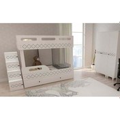 Resim Venom Çekmeceli Ranza Dolaplı Takım Byz 2 