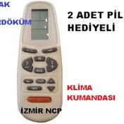 Resim Pil Demirdöküm Uyumlu Klima Kumandası 