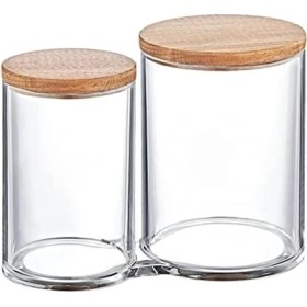 Resim Skygo Ahşap Kapaklı Ikiz Pamukluk 