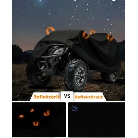 Resim Apachi T3 Blade 1000LT Irs Efı Uyumlu Atv Brandası,atv Örtüsü,atv Çadırı Premium Kalite -Siyah 