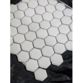 Resim 6 Gen Beyaz Cam Mozaik 1 Adet File 28*28 