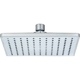 Resim T-May Banyo Belen Kare Tepe Duş Seti Başlığı Krom Paslanmaz Krom 