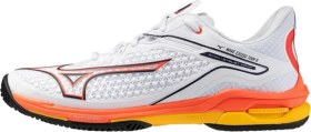 Resim Mizuno Wave Exceed Tour 6 AC Erkek Tenis Ayakkabısı Beyaz / Turuncu 
