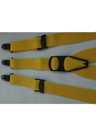 Resim Sarı Bayan Pantolon Askısı 2.5 Cm Genişliğinde Sarı 