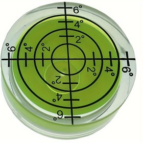 Resim 32X7mm 1 adet/3 adet Yuvarlak Baloncuk Seviyesi Ölçekli Yatay Baloncuk Mikro Seviye Gramofon, Kamera, Döner Tabla, Tripod, Teleskopun Yatay Ölçümü için 
