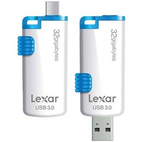 Resim Lexar JumpDrive M20 LJDM20-32GBBEU 32 GB Usb 3.0 OTG Flash Bellek 