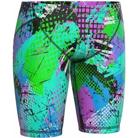 Resim Mad Wave Erkek Yarış Mayosu Revolution Jammer S5 - Renkli - S/uk2 Renklı 