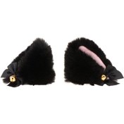 Resim Suntek Kayak Kaskı Dekor Kulaklar Sevimli Yumuşak Kask Aksesuar 