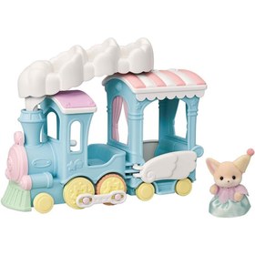 Resim Sylvanian Families Uçan Bulutlu Gökkuşağı Treni 5702 