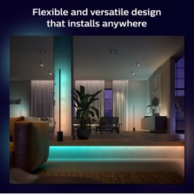 Resim Philips Hue Gradient LED Şerit 2mt. (Güç Adaptörü Dahildir) 