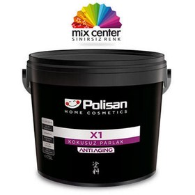 Resim Polisan Beyaz 750 Ml. X1 Anti Aging Kokusuz Parlak Ahşap ve Metal Boyası (26400010600) 