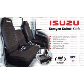 Resim Koltuk Kılıfı Npr75 10-16 Siyah-siyah 