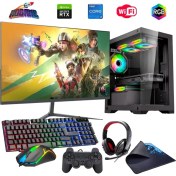 Resim Rogame I7 14700F 16GB Ddr4 1tb M2 6gb RTX3050 24" Monitörlü Oyun Bilgisayarı (Gaming Set) 