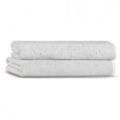 Resim L'appartement Beyaz Fine Neppy Gauze Wash Towel 30x40 El & Yüz Havlusu 