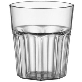 Resim Bora Plastik Kırılmaz Oluklu Bardak, Polikarbonat, 375 ml 