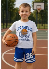 Resim Kokoş Bebek Los Angeles Şortlu 2'li Takım - 31369 Erkek 