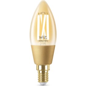 Resim Wiz 25W Sarı-Beyaz Ambiyans E14 Akıllı Filament Ampul (C35) 