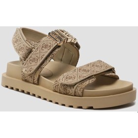 Resim Beige / Brown Kadın Guess Footwear Dress Kadın Sandalet FL6FB2FAL Bej - Kahverengi 